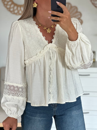 Blouse DALILA - Écrue