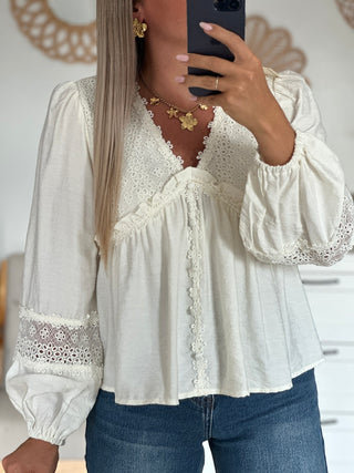 Blouse DALILA - Écrue
