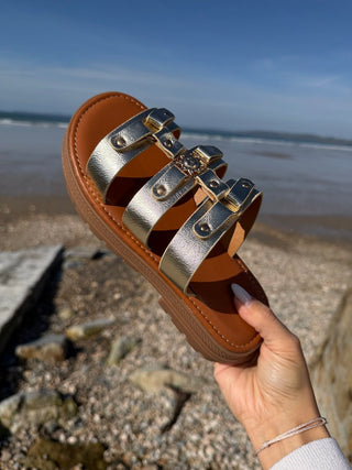 Sandales HIRONDO - Gold