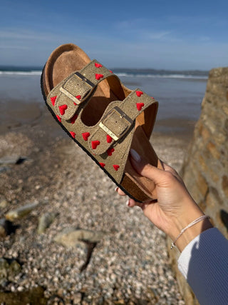 Sandales CRISTAUX - Gold