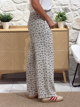 Pantalon ISODORE - Beige (Made in Italie)