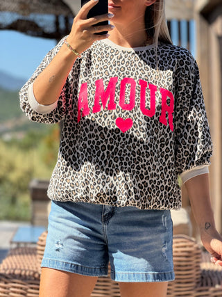 Sweat CAM - Beige (Made in Italie)