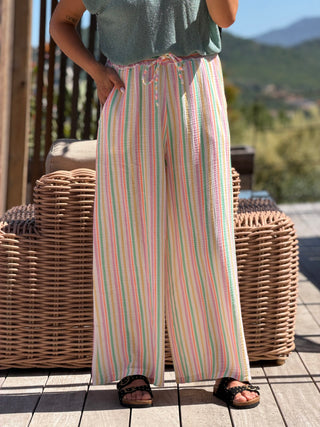 Pantalon BERLIN - Vert (Made in Italie)