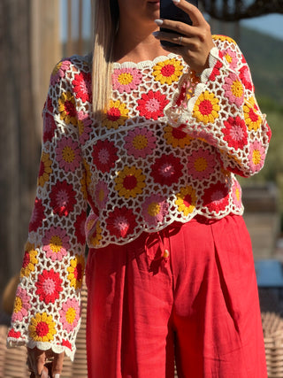 Top en crochet MARCEL