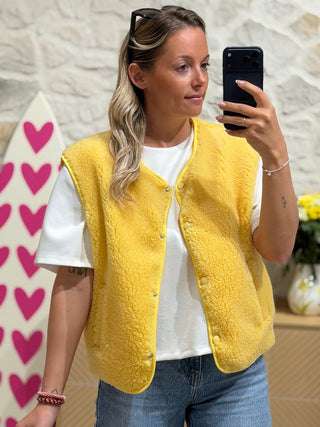 Gilet sans manches SAXOPHA - Jaune