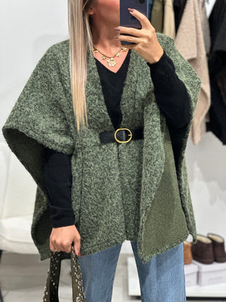 Poncho MAZU - Kaki