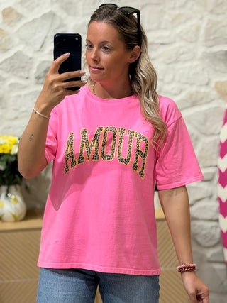 T-shirt PATOCHE - Rose
