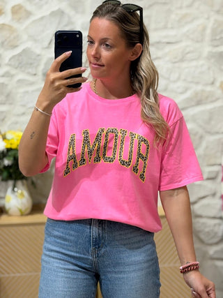 T-shirt PATOCHE - Rose
