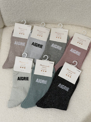 Chaussettes paillettes - AIGRIE