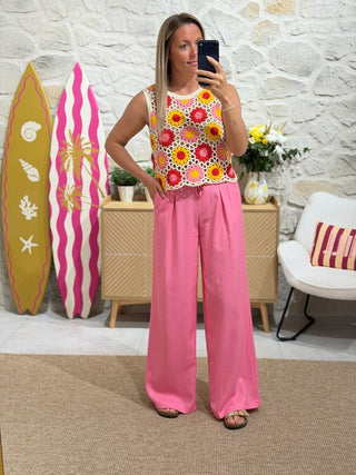 Pantalon LINA - Rose