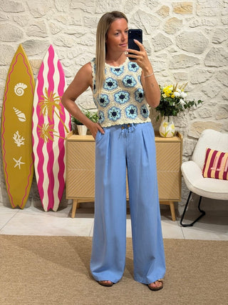 Top en crochet YOLLA