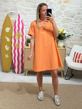 Robe LUDIVINE - Orange