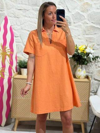 Robe LUDIVINE - Orange