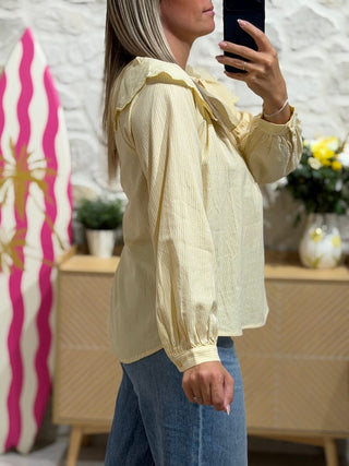 Chemise ZAZA - Jaune