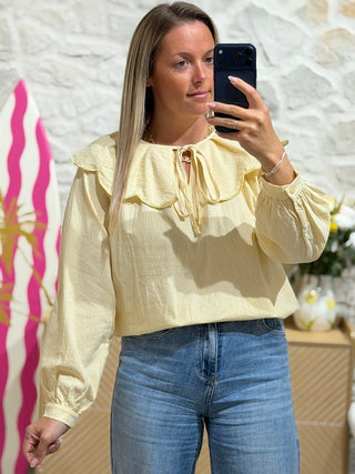Chemise ZAZA - Jaune