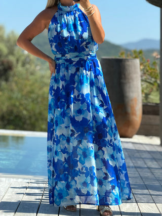 Robe longue MÉDITERRANÉE (Made in Italie)