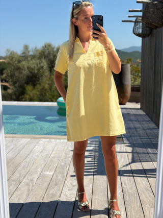 Robe LUDIVINE - Jaune