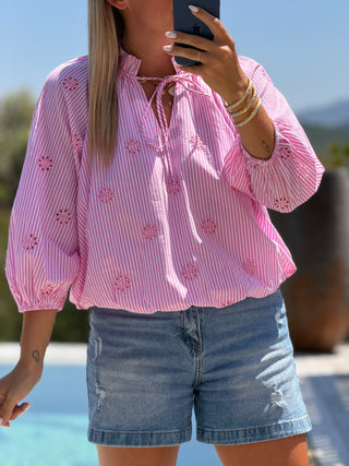 Blouse JOLAMY - ROSE