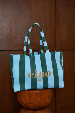 Sac CIAO - BLEU & VERT