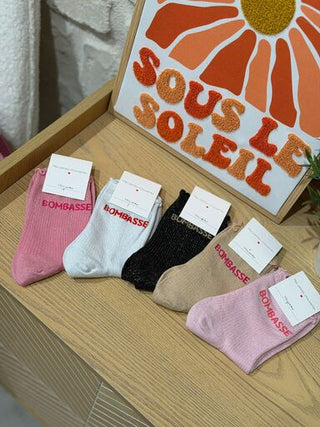 Chaussettes paillettes - BOMBASSE