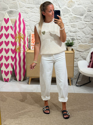 Pull sans manches MARYLINE
