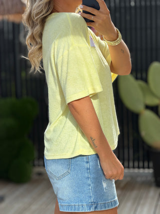 T-shirt éponge CUTIE