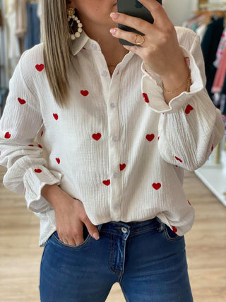 CHEMISIER GAZE DE COTON LOVA
