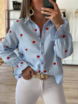 CHEMISIER GAZE DE COTON LOVA
