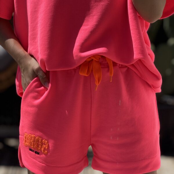 Short SOHO Rose fluo