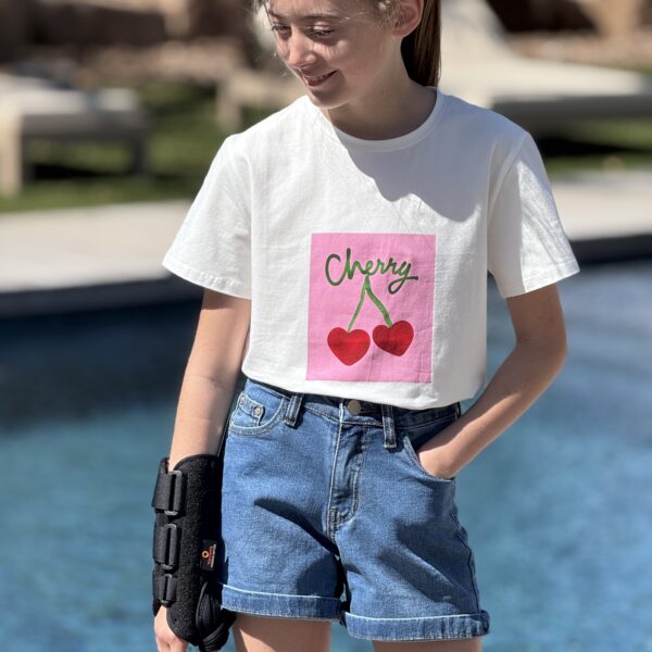Short KLOÉ Jean's foncé - Kids