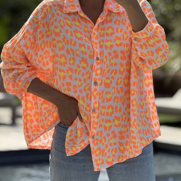 Chemise gaze de coton - MARFA (Made in Italie)