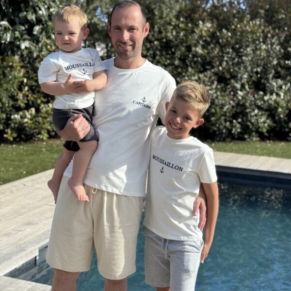 T-shirt CAPITAINE Blanc HOMME
