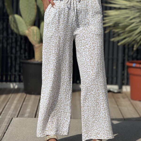 Pantalon TRAVEL Beige (Made in Italie)