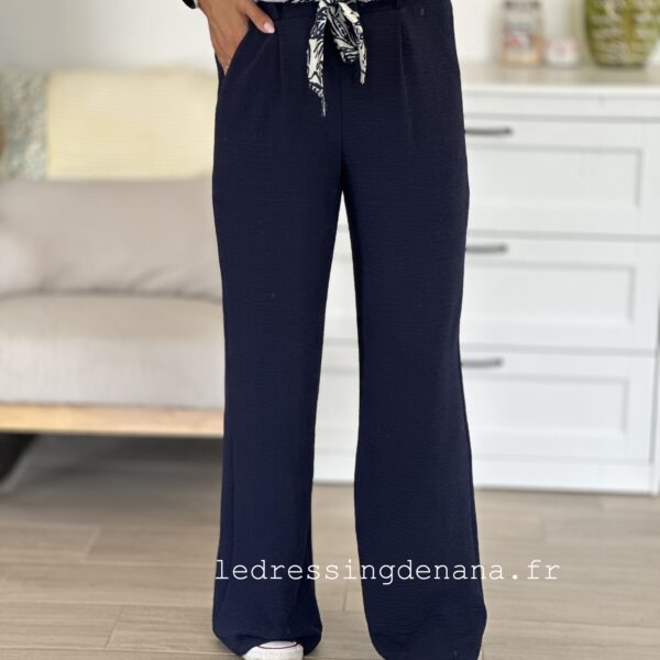 Pantalon JULIE MARINE (Made in France)