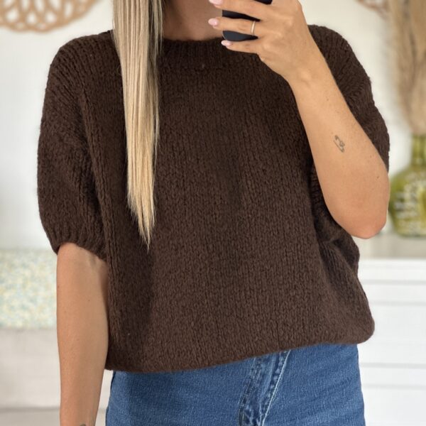 Pull VENDI - Chocolat