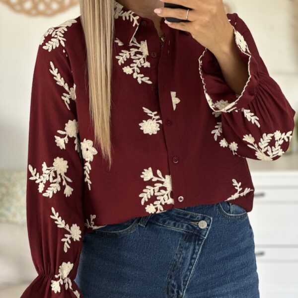 Chemise AUDRANO - Bordeaux