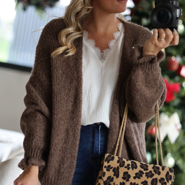 Gilet EDE - Marron clair