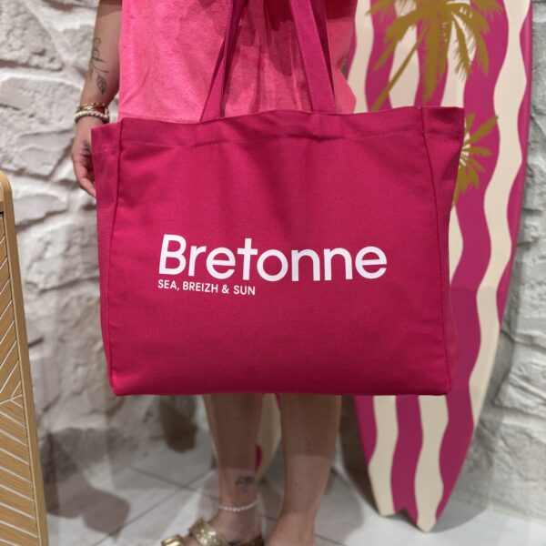 Sac création " BRETONNE " - Fuchsia